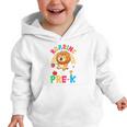 Roaring Into Pre-Kindergarten Lion Pre K Back To School Graphic Toddler Hoodie Roaring Into Pre-Kindergarten Lion Pre K Back To School Graphic Toddler Hoodie
