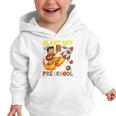 Rocket Blast Off Into Preschool Back To School Graphic Toddler Hoodie