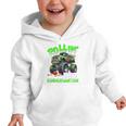 Rollin' Into Kindergarten Monster Truck Back To School Boys Graphic Toddler Hoodie Rollin' Into Kindergarten Monster Truck Back To School Boys Graphic Toddler Hoodie