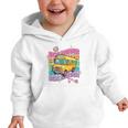 School Bus Driver Groovy Retro Back To School Graphic Toddler Hoodie School Bus Driver Groovy Retro Back To School Graphic Toddler Hoodie