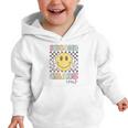 Second Grade Crew Smile Face Back To School 2nd Grade Team Graphic Toddler Hoodie