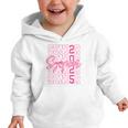 Senior 2025 Coquette Pink Bow Class Of 2025 Back To School Graphic Toddler Hoodie Senior 2025 Coquette Pink Bow Class Of 2025 Back To School Graphic Toddler Hoodie