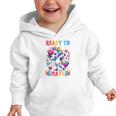 Student Back To School Math Squad Kids Girls Smarter Unicorn Graphic Toddler Hoodie
