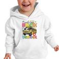 Welcome Back To School Bus Happy First Day Of School Student Graphic Toddler Hoodie
