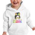 Women's Little Miss Preschool Messy Bun Tie Dye Back To School Girls Graphic Toddler Hoodie Women's Little Miss Preschool Messy Bun Tie Dye Back To School Girls Graphic Toddler Hoodie