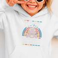 2nd Grade Axolotl Questions Back To School Graphic Toddler Hoodie