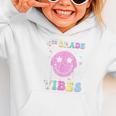 4th Grade Vibes Groovy Back To School Fourth Grade Girls Kid Graphic Toddler Hoodie 4th Grade Vibes Groovy Back To School Fourth Grade Girls Kid Graphic Toddler Hoodie