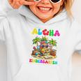 Aloha Kindergarten Pineapple Hawaii Back To School Kids Girl Graphic Toddler Hoodie Aloha Kindergarten Pineapple Hawaii Back To School Kids Girl Graphic Toddler Hoodie