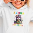 Aloha Second Grade Penguin Hawaii Back To School Kids Girl Graphic Toddler Hoodie Aloha Second Grade Penguin Hawaii Back To School Kids Girl Graphic Toddler Hoodie