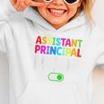Assistant Principal Mode On Back To School Vice Principals Graphic Toddler Hoodie Assistant Principal Mode On Back To School Vice Principals Graphic Toddler Hoodie