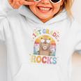 Back To School 1st Grade Capybara First Grade Rocks Graphic Toddler Hoodie