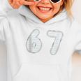 Back To School 67 Notebook Number For Class Year Graphic Toddler Hoodie