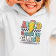 Back To School ABCD Back In Class Graphic Toddler Hoodie
