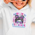 Back To School Bruh Im In 6th Grade Girls Bun Tie Dye Graphic Toddler Hoodie Back To School Bruh Im In 6th Grade Girls Bun Tie Dye Graphic Toddler Hoodie