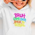 Back To School Bruh Game Over Gaming Boys Graphic Toddler Hoodie Back To School Bruh Game Over Gaming Boys Graphic Toddler Hoodie
