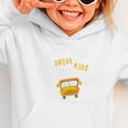 Back To School Bus Driver Appreciation Thank You Quote Graphic Toddler Hoodie