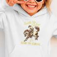Back To School Cowboy Rodeo Country Western Saddle Up Boys Graphic Toddler Hoodie
