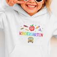 Back To School My First Day Of Kindergarten Boy Girl Graphic Toddler Hoodie Back To School My First Day Of Kindergarten Boy Girl Graphic Toddler Hoodie