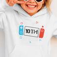Back To School Game On 10th Grade Gamer Kids Boys Girl Graphic Toddler Hoodie