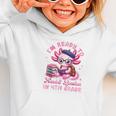 Back To School I'm Ready To Axolotl Question In 4th Grade Graphic Toddler Hoodie