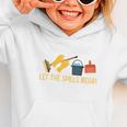 Back To School Let The Spills Begin School Custodian Graphic Toddler Hoodie Back To School Let The Spills Begin School Custodian Graphic Toddler Hoodie