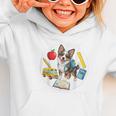 Back To School Miniature American Shepherd Dog Boys Girls Graphic Toddler Hoodie Back To School Miniature American Shepherd Dog Boys Girls Graphic Toddler Hoodie
