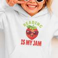 Back To School Reading Is My Jam School Librarian Premium Tri-Blend Graphic Toddler Hoodie Back To School Reading Is My Jam School Librarian Premium Tri-Blend Graphic Toddler Hoodie