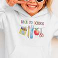 Back To School Shirt Apple Crayons Pencil Ruler Cute Graphic Graphic Toddler Hoodie Back To School Shirt Apple Crayons Pencil Ruler Cute Graphic Graphic Toddler Hoodie