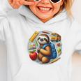 Back To School Sloth Boys Girls Student Kids Lover Child New Graphic Toddler Hoodie Back To School Sloth Boys Girls Student Kids Lover Child New Graphic Toddler Hoodie