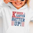 Baseball Kindergarten Back To School Kindergarten Batter Up Graphic Toddler Hoodie
