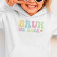 Bruh We Back 1st Grade Vibes Back To School Boys Girls Kids Graphic Toddler Hoodie Bruh We Back 1st Grade Vibes Back To School Boys Girls Kids Graphic Toddler Hoodie