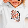 Bulldogs Cheerleading Back To School Cheer Team Orange Graphic Toddler Hoodie