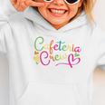 Cafeteria Crew Back To School Lunch Lady Worker Squad Graphic Toddler Hoodie