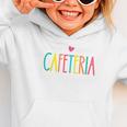 Cafeteria Crew Lunch Ladies Rock Women Back To School Graphic Toddler Hoodie