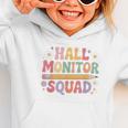 Campus School Hall Monitor Squad Patrol Back To School Graphic Toddler Hoodie Campus School Hall Monitor Squad Patrol Back To School Graphic Toddler Hoodie
