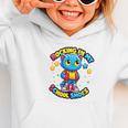 Cat Rocking In My School Shoes Fun Back To School Kids Boys Premium Tri-Blend Graphic Toddler Hoodie