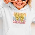 Chaos Coordinator Squad Groovy Coquette Bow Back To School Graphic Toddler Hoodie Chaos Coordinator Squad Groovy Coquette Bow Back To School Graphic Toddler Hoodie