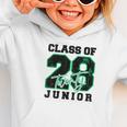 Class Of 2028 Junior High School Back To School 11th Grade Graphic Toddler Hoodie