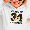Class Of 2034 4th Grader Elementary School Back To School Graphic Toddler Hoodie Class Of 2034 4th Grader Elementary School Back To School Graphic Toddler Hoodie