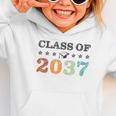 Class Of 2037 Grow With Me Back To School Graduation Graphic Toddler Hoodie Class Of 2037 Grow With Me Back To School Graduation Graphic Toddler Hoodie
