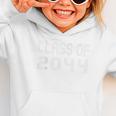 Class Of 2044 Grow With Me Graduation Back To School Graphic Toddler Hoodie