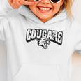 Cougars Back To School Spirit Graphic Toddler Hoodie Cougars Back To School Spirit Graphic Toddler Hoodie
