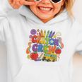 Crayon Crew Cute Back To School Vibes Student Graphic Toddler Hoodie Crayon Crew Cute Back To School Vibes Student Graphic Toddler Hoodie