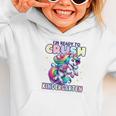 Crush Kindergarten Girls Back To School Unicorn First Day Graphic Toddler Hoodie Crush Kindergarten Girls Back To School Unicorn First Day Graphic Toddler Hoodie