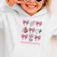 Cute Coquette Bows Assistant Principal Life Back To School Graphic Toddler Hoodie Cute Coquette Bows Assistant Principal Life Back To School Graphic Toddler Hoodie