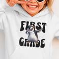 Cute Dabbing Penguin First Grade Back To School Graphic Toddler Hoodie Cute Dabbing Penguin First Grade Back To School Graphic Toddler Hoodie
