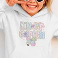 Cute Preppy Back To School Floral Kindergarten For Girls Graphic Toddler Hoodie Cute Preppy Back To School Floral Kindergarten For Girls Graphic Toddler Hoodie