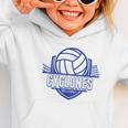 Cyclones Volleyball Back To School Spirit B Graphic Toddler Hoodie