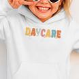 Daycare Crew Back To School Childcare Provider Graphic Toddler Hoodie