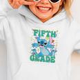 Disney Stitch Fifth Grade Back To School 1st Day Of School Graphic Toddler Hoodie